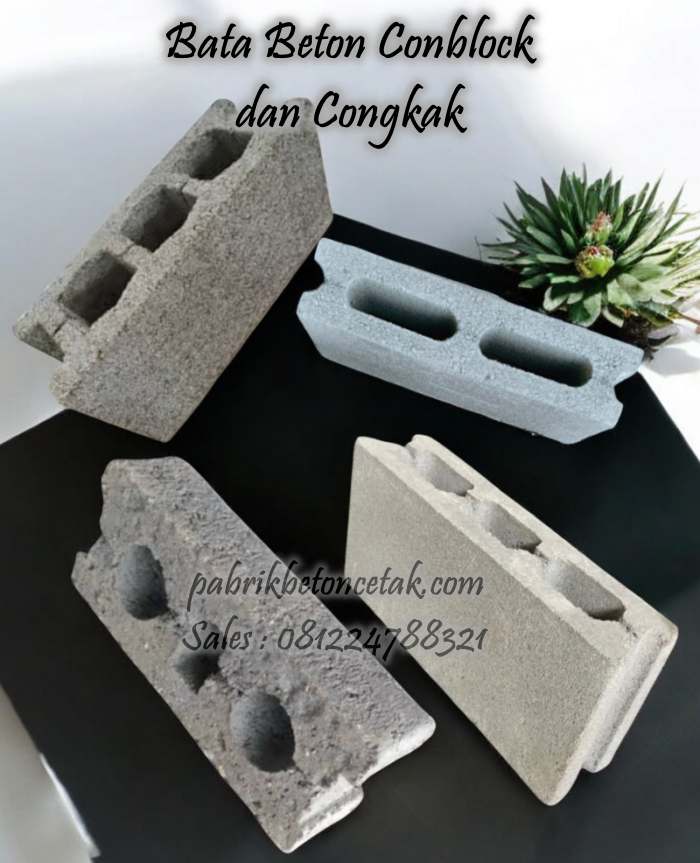 Harga murah bata beton conblock dan congkak bandung